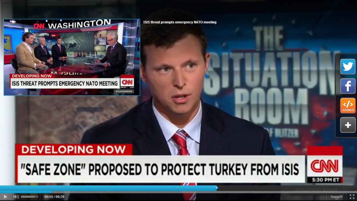 Joshua Walker Discusses Isis Turkey And Syria On Cnn S The