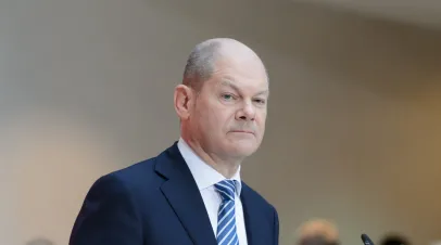 German Chancellor Olaf Scholz