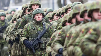 NATO soldiers from Lithuania