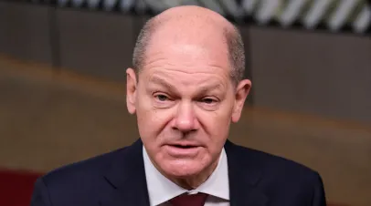 German Chancellor Olaf Scholz