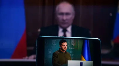 Putin and Zelensky