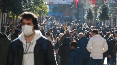 City street in Turkey