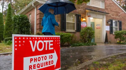 Midterm voters arrive at polls