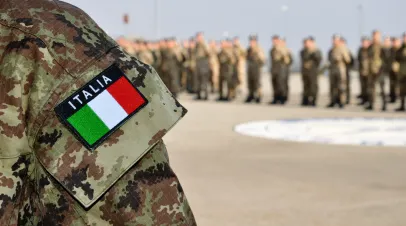 Italy KFOR Troops