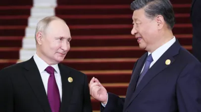 President Putin and Chinese Leader Xi Jingpin