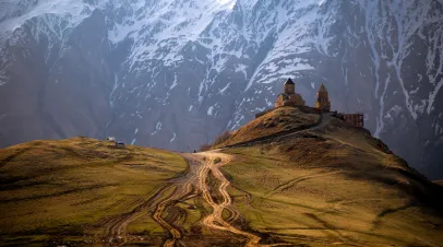 Gergeti Trinity Church, Caucasus