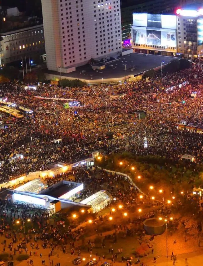 Warsaw Protest