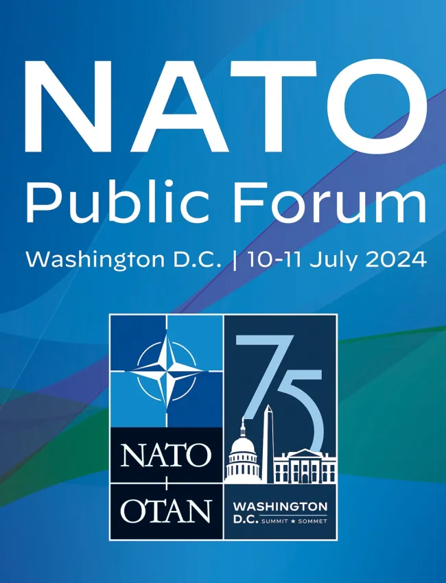 NATO Public Forum logo