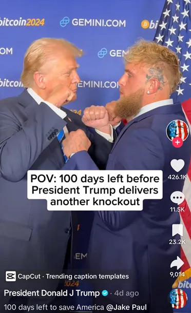 TikTok Trump