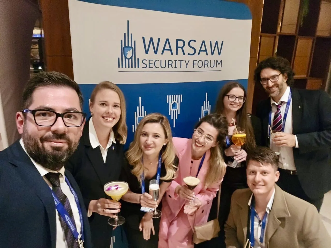 October 1, 2024 Alumni Gathering at Warsaw Security Forum, Warsaw, Poland.