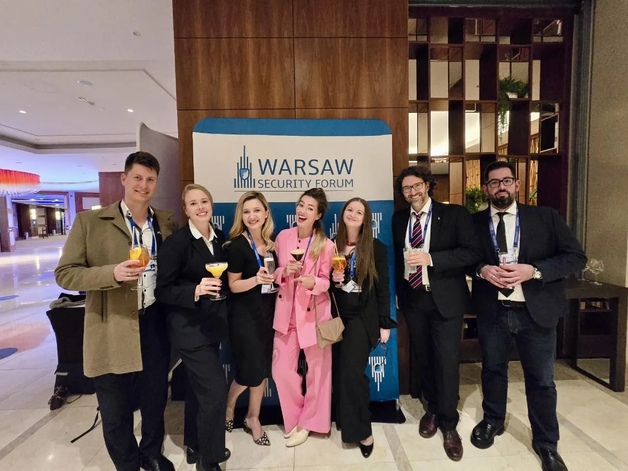 October 1, 2024 Alumni Gathering at Warsaw Security Forum, Warsaw, Poland.